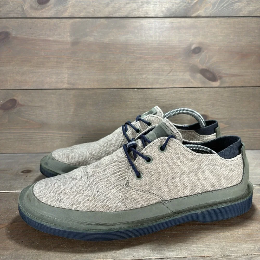 camper morrys mens size 41 shoes brown canvas comfort oxfords